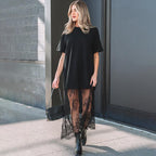 🌷Kai Lace T-Shirt Maxi Dress