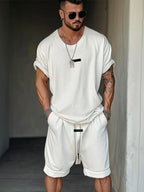 💚Athleisure Fusion T-Shirt Shorts Set