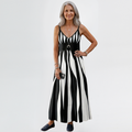 🌷Judith | Slimming Vertical Stripe Maxi Dress