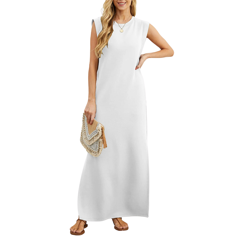 🌷🌷Lucia – Classic Loose Sleeveless Beach Maxi Dress